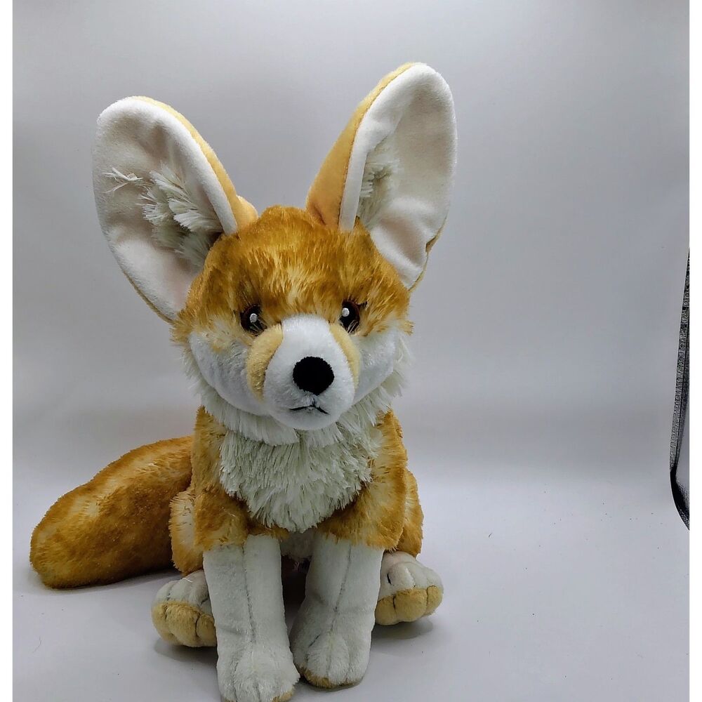Realistic Fennec Fox Wild Republic 12" Plush Stuffed Animal Endangered Toy Gift